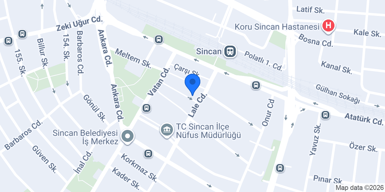 Uğur Et & Et Tavuk Sarayı konumu