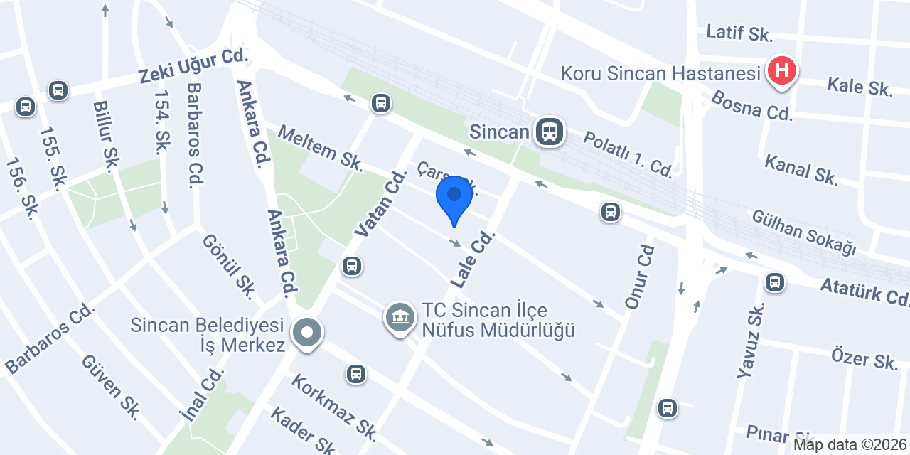 Yasin Efe Sürücü Kursu konumu