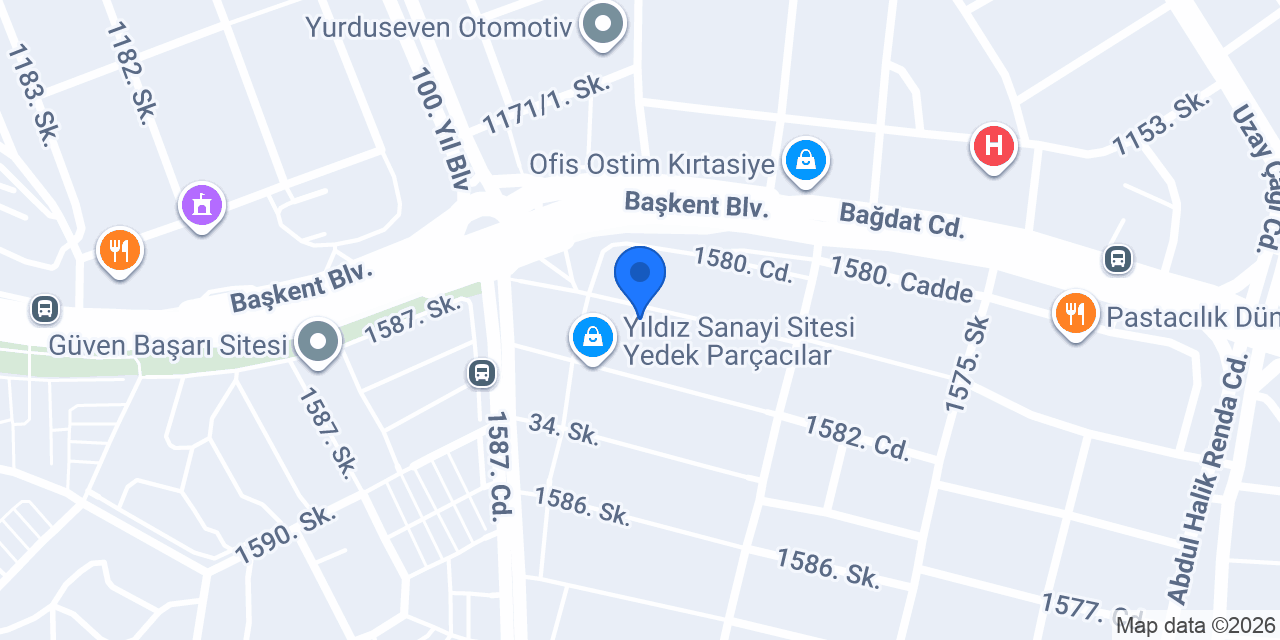 Kirazoğlu Opel konumu