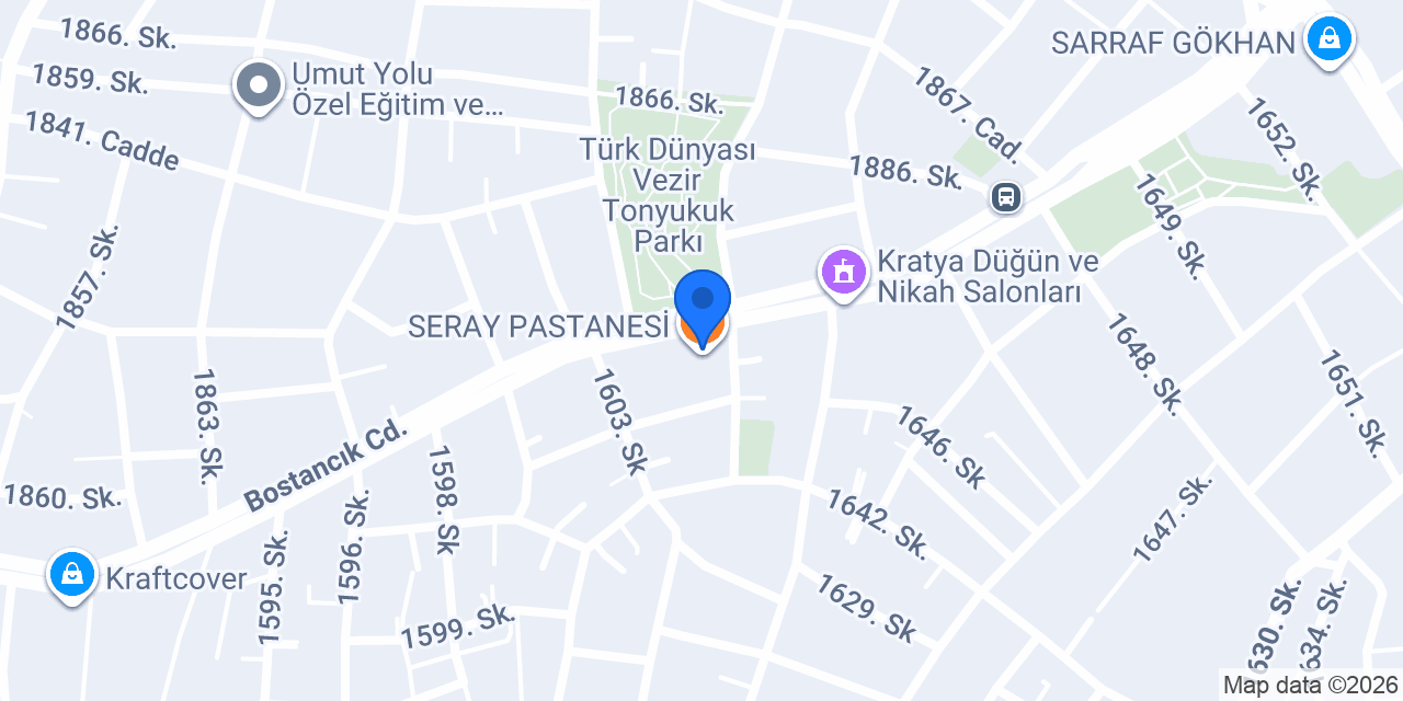SERAY PASTANESİ konumu