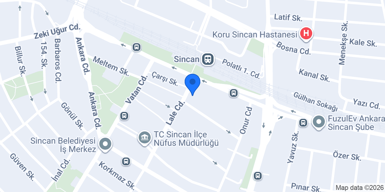 İşpak Hukuk Bürosu konumu