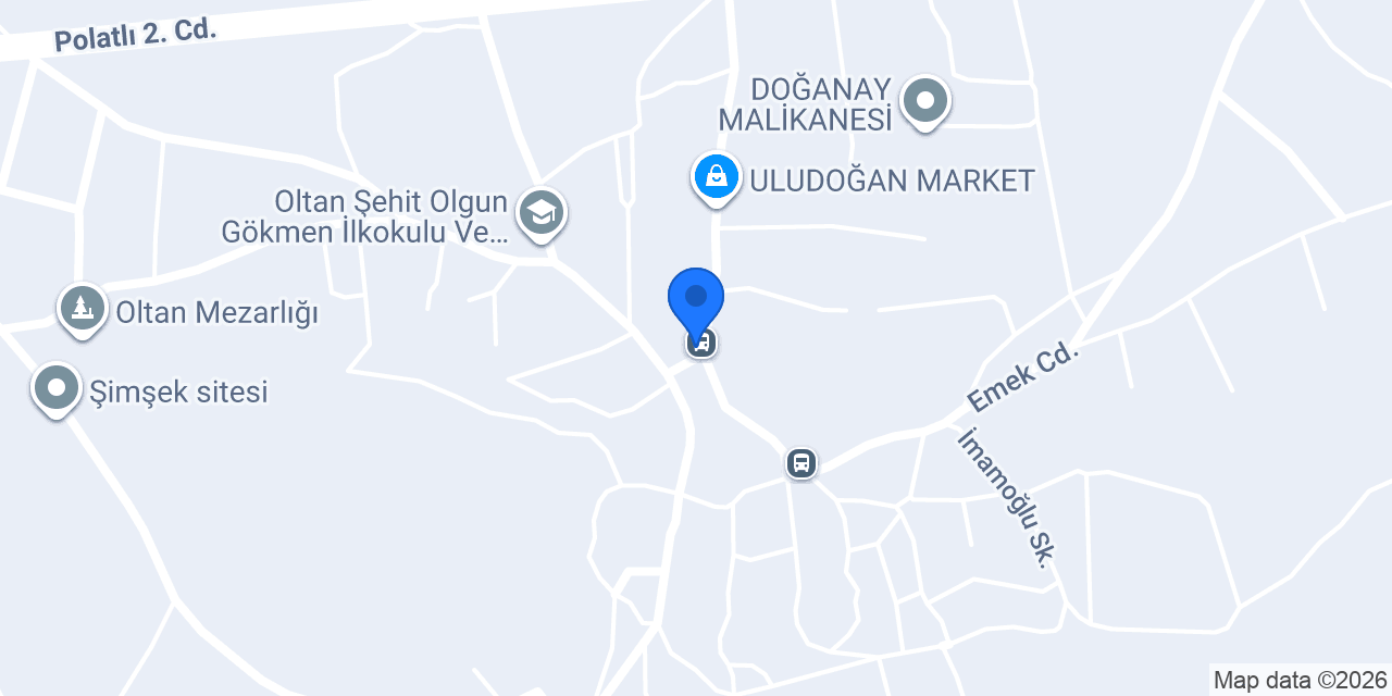 Oltan Belediyesi konumu