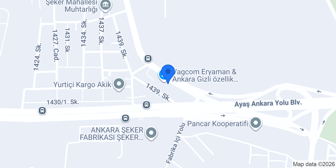 TASKİ ANKARA ERTEK MAKİNA konumu