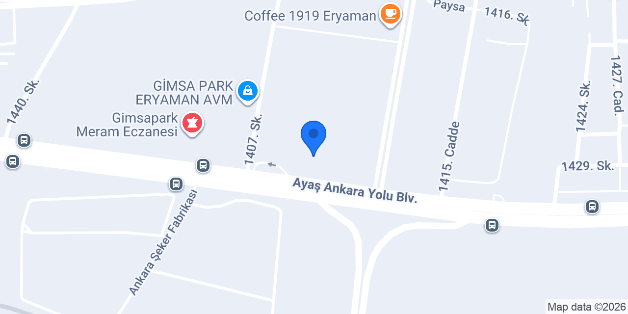Alfemo Ankara Ayaş Yolu konumu