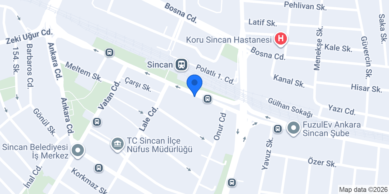 TUDA ÇANTA konumu
