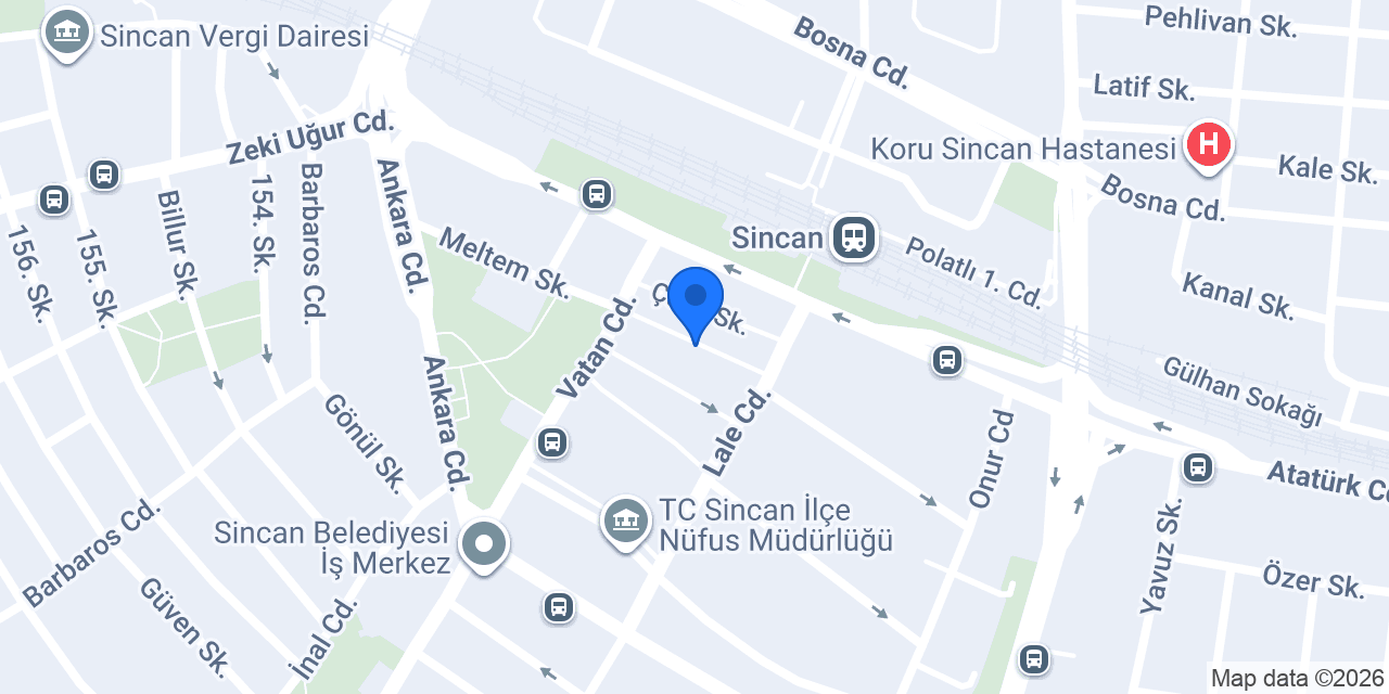 Genç Sürücü Kursu konumu