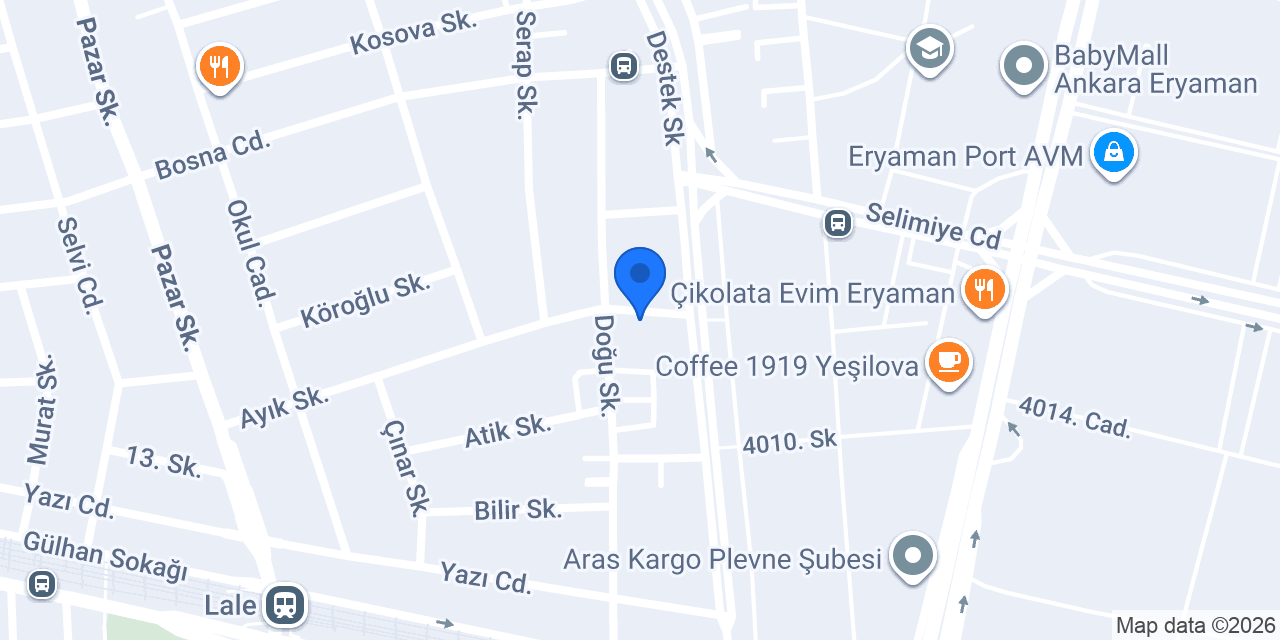 Aydo Eczanesi konumu