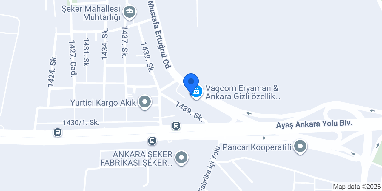Ela Oto Aksesuar konumu