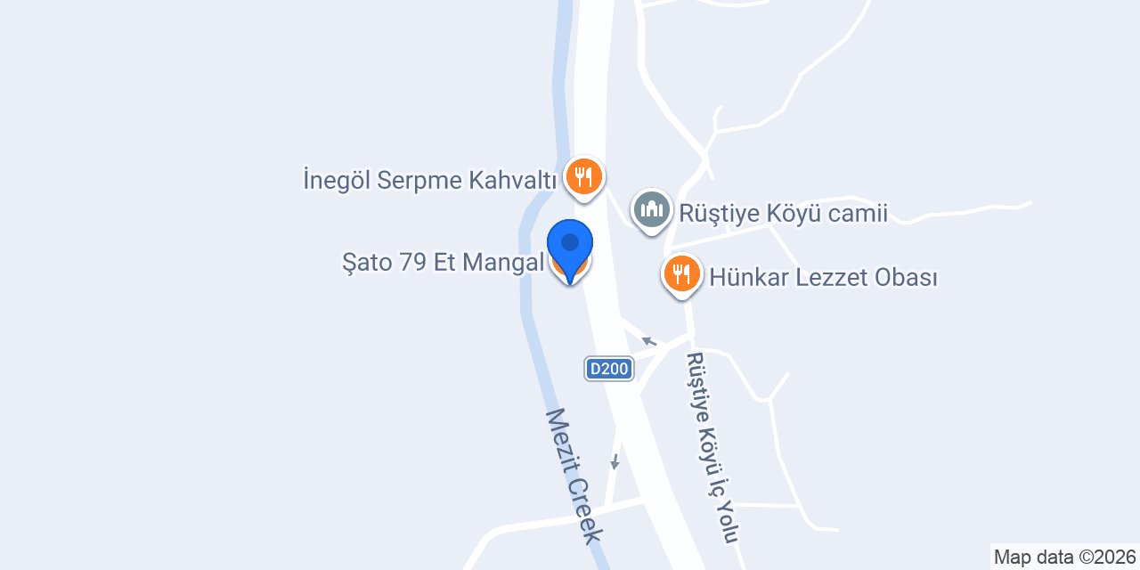 Şato 79 Et Mangal konumu