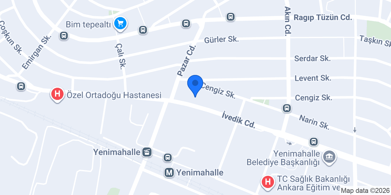 Kuzey Optik konumu