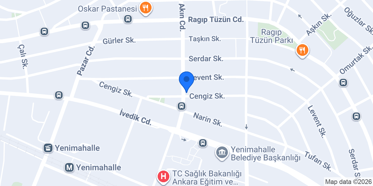 Pınar Et Tavuk konumu