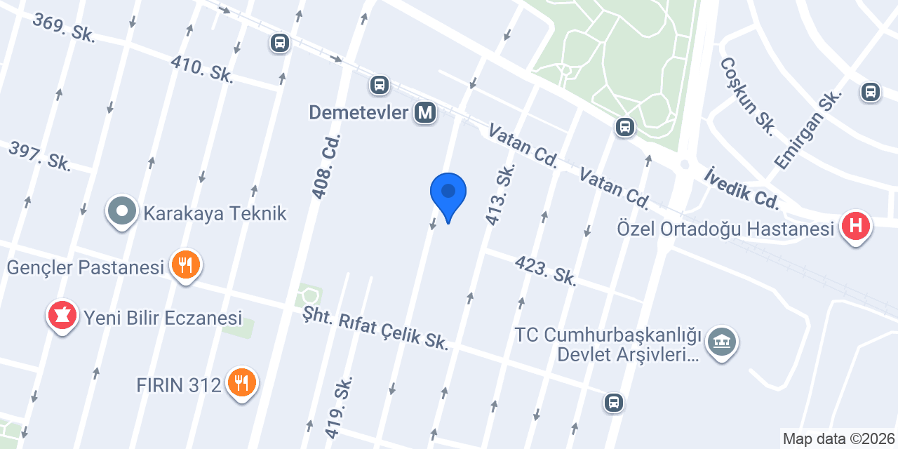 Tuğba Bayan Kuaförü konumu
