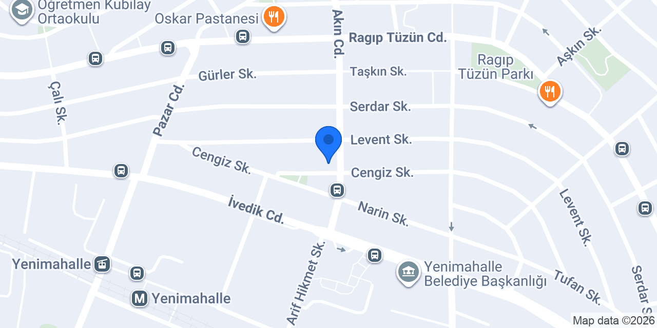Akın Yufka konumu