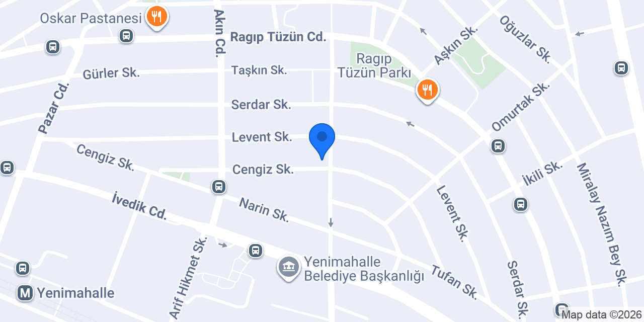 Öktem Tekel Shop konumu