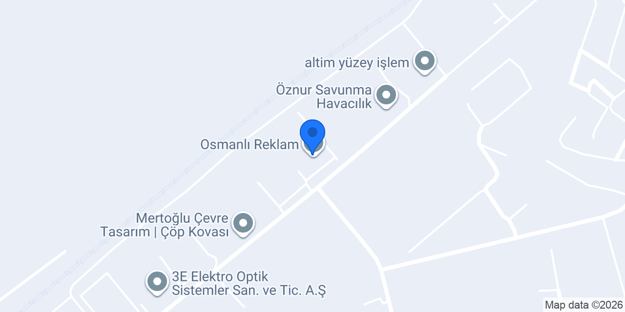 Osmanlı Reklam konumu