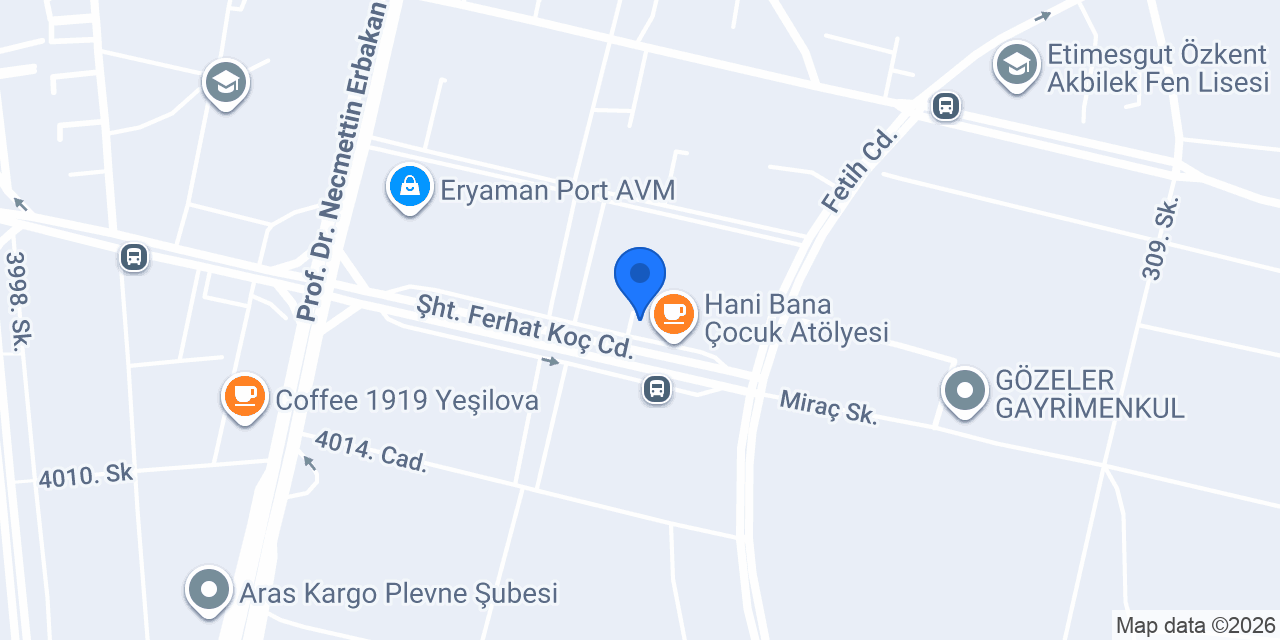 Arçelik Beko Yetkili Servis konumu