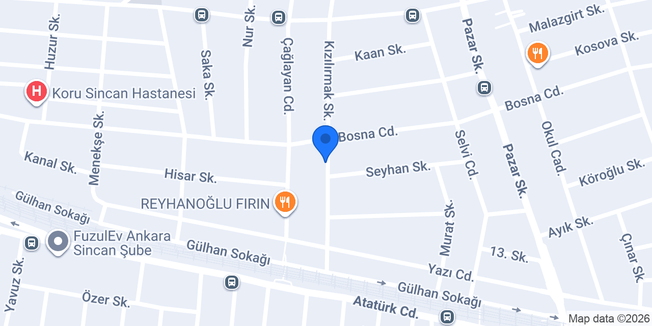 S&Y GAYRİMENKUL konumu