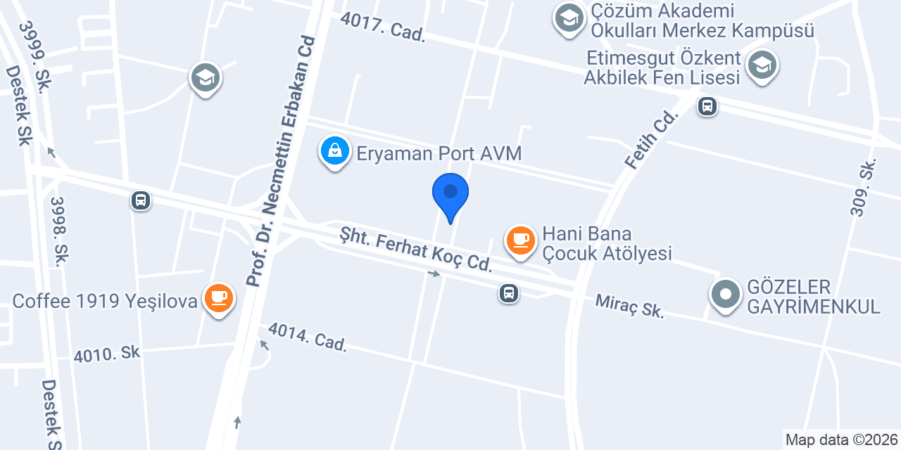 Diş Hekimi Hatice Yanmış konumu