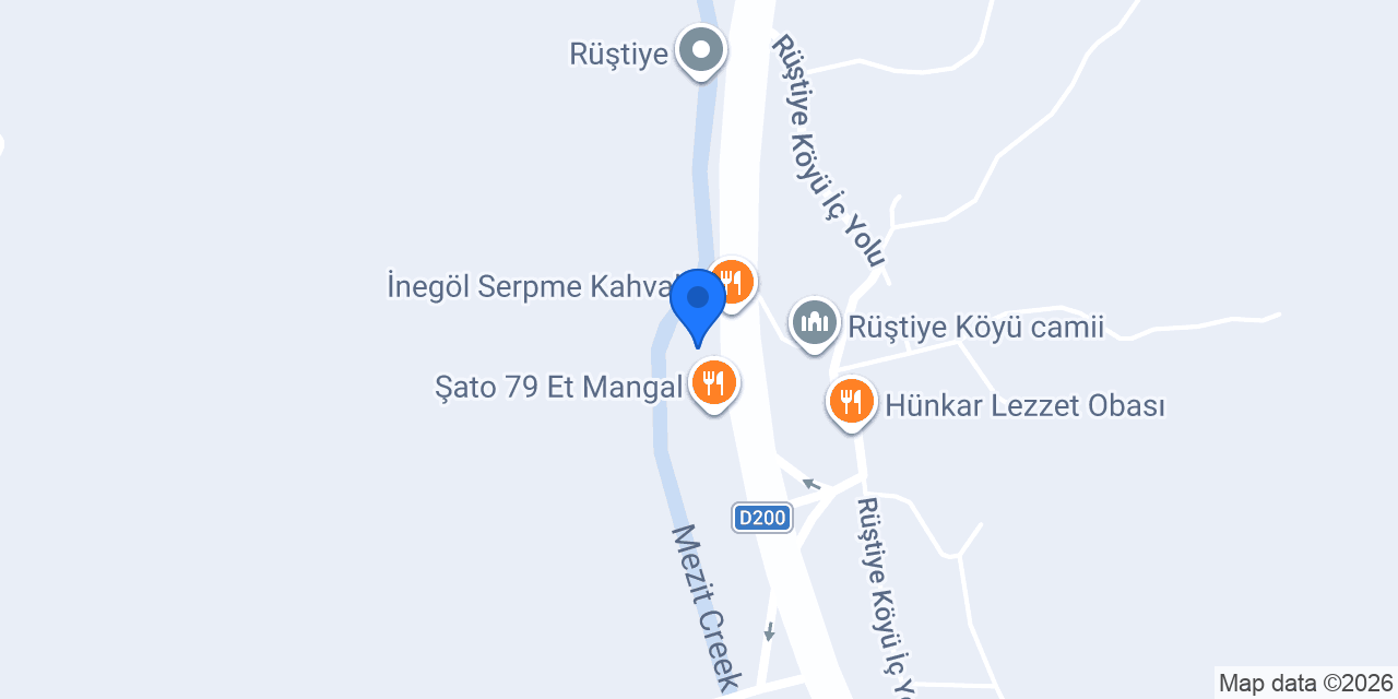 Doğa Restoran konumu