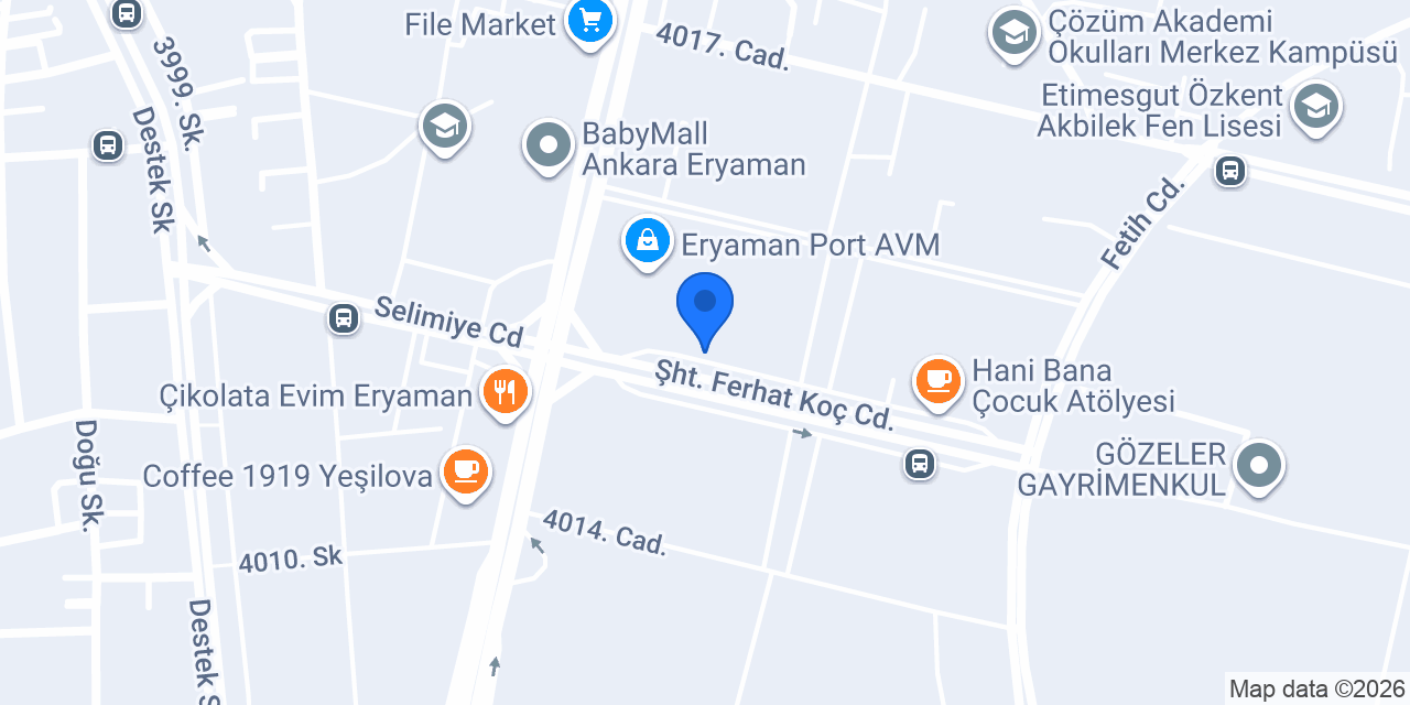 Eryaman Port Coffy konumu