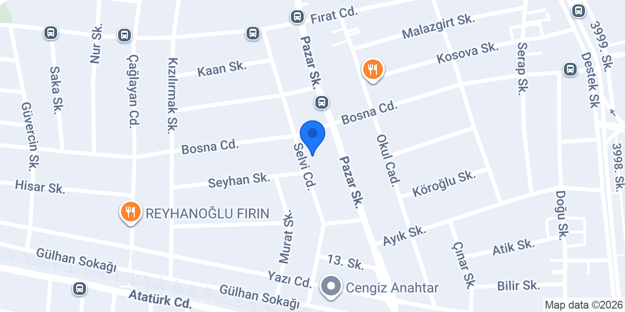 Çevik patiler petshop konumu