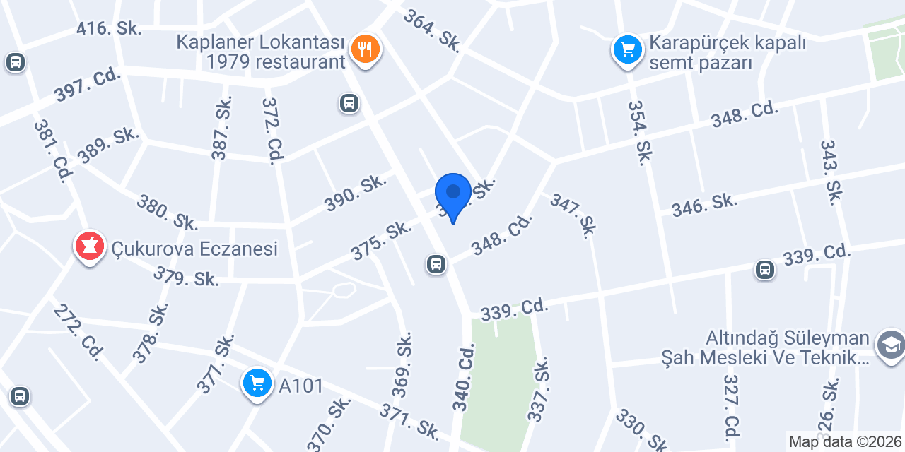 ALP ERKEK KUAFÖRÜ konumu
