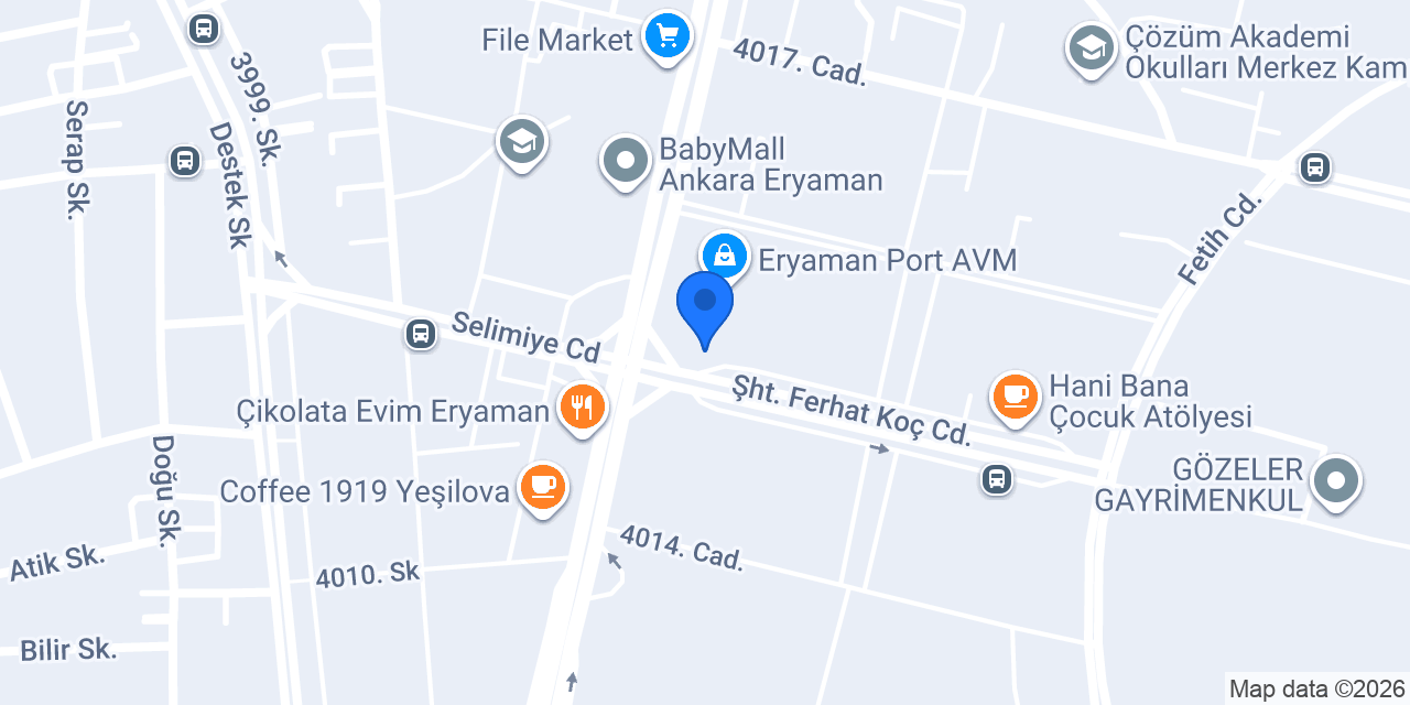 Mackbear Coffee Co. Eryaman Port konumu