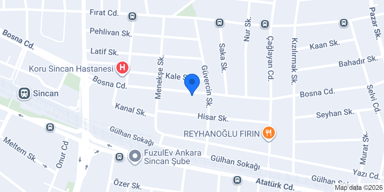 Kis Sigorta Sincan Şubesi konumu