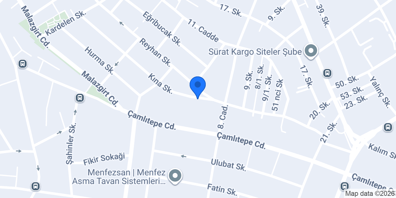ÜNVER MOBİLYA DEKORASYON konumu