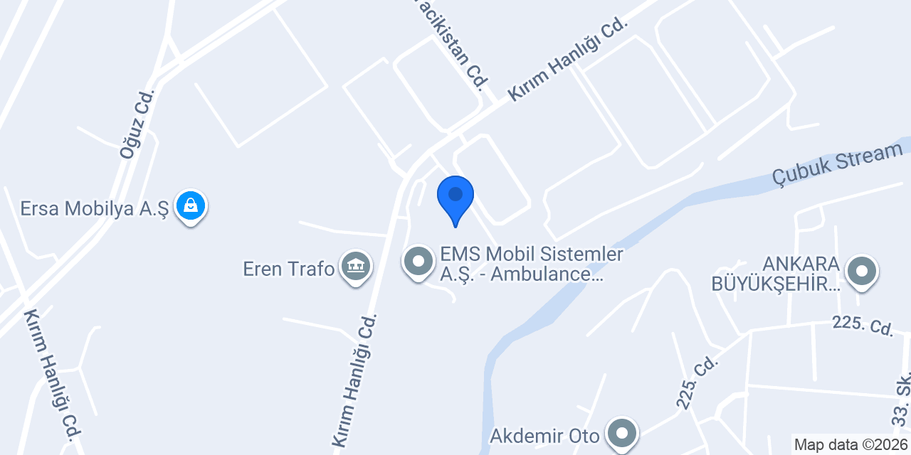 EMSA Ambulance konumu