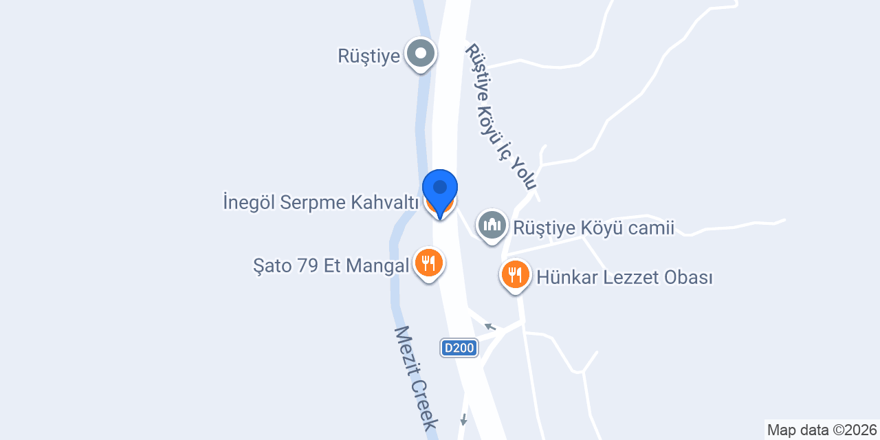 İnegöl Serpme Kahvaltı konumu