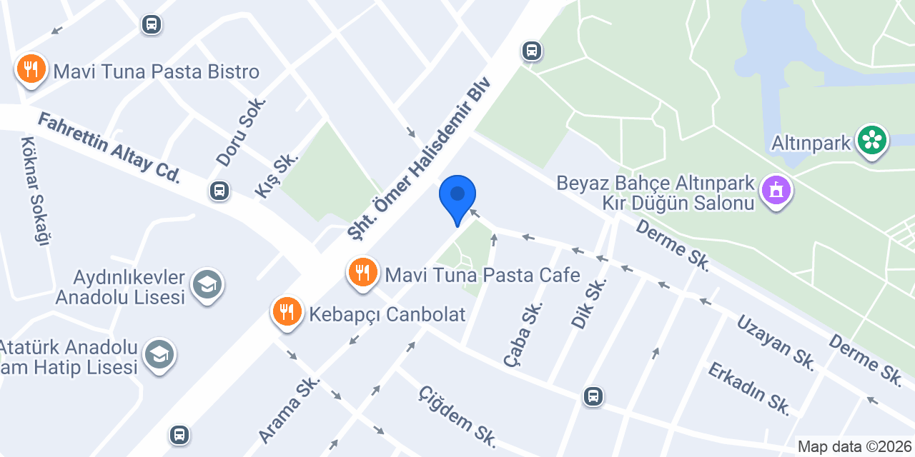 Gözde Tattoo Piercing konumu