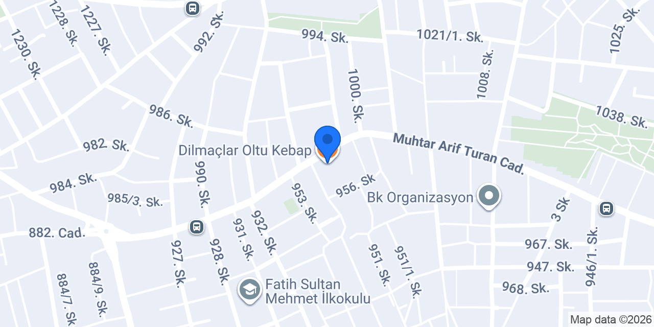 Dilmaçlar Oltu Kebap konumu