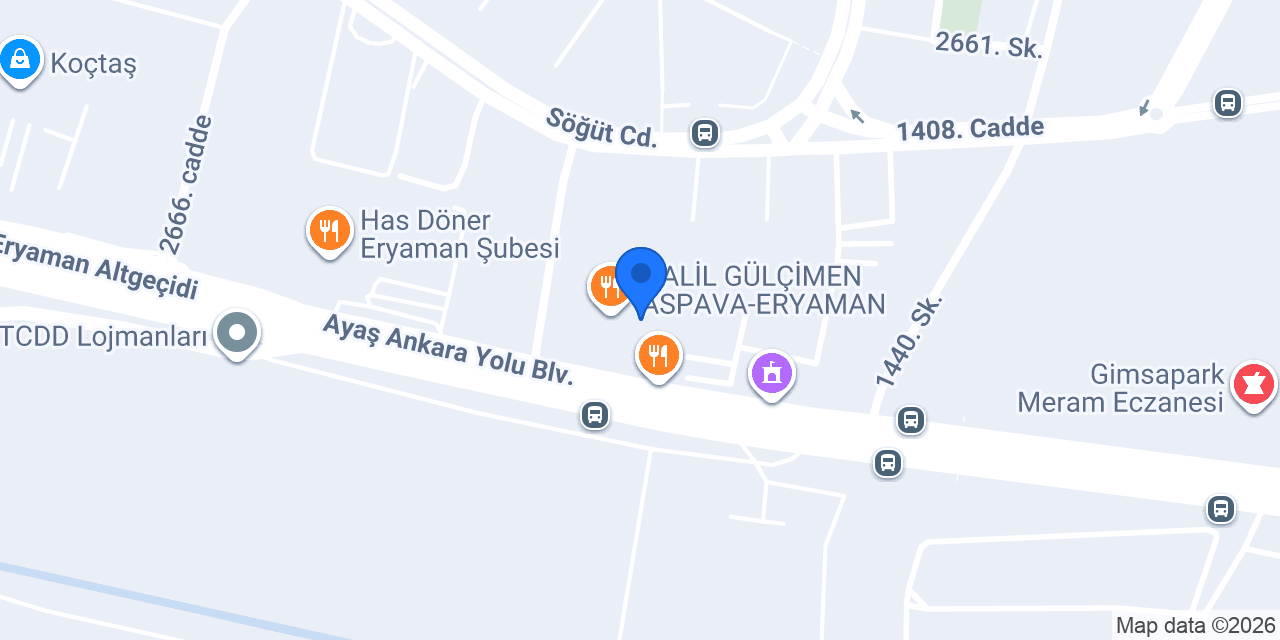 EKOL MOBİLYA konumu