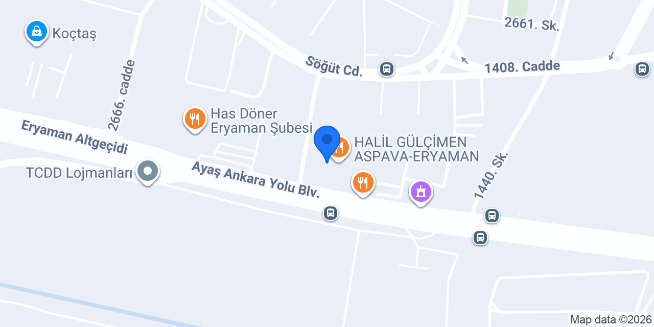 Urfa Çıtır Lahmacun konumu