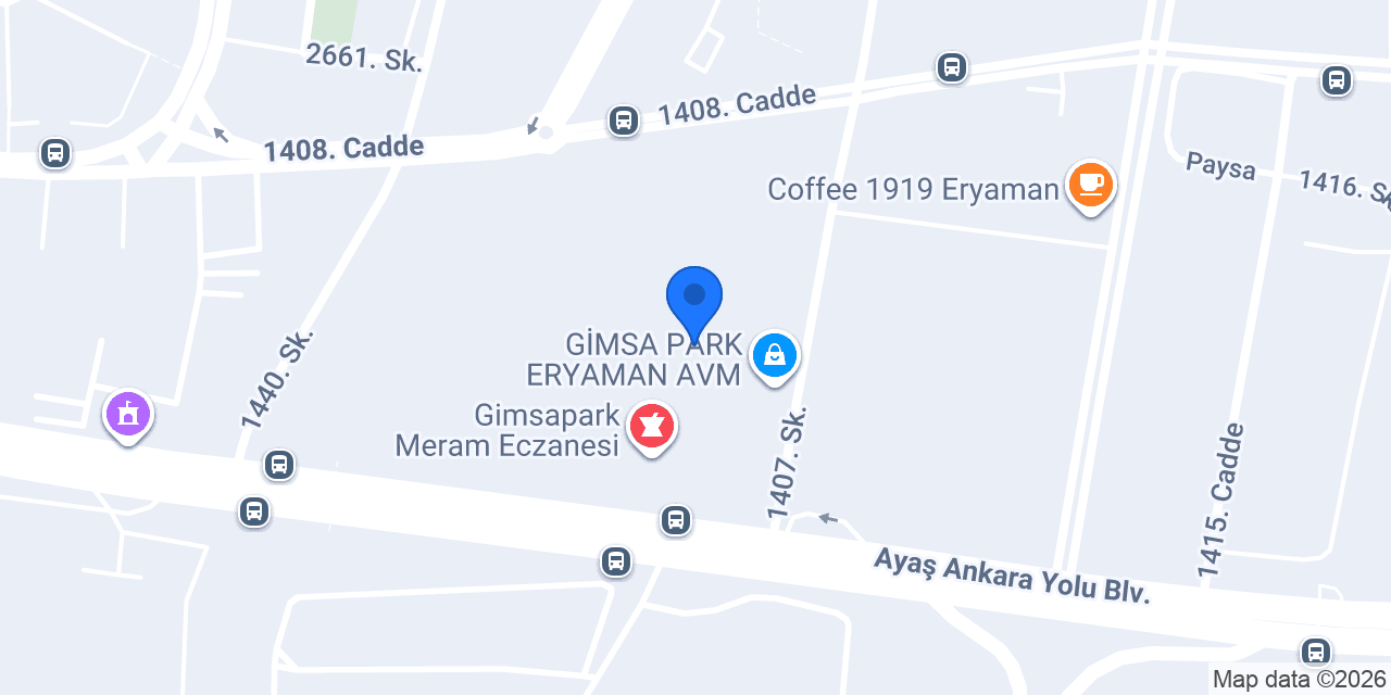 KOÇAK GİMSA PARK konumu