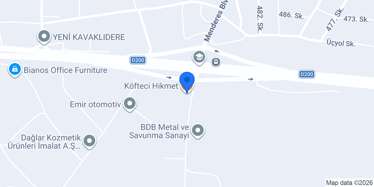 Köfteci Hikmet konumu