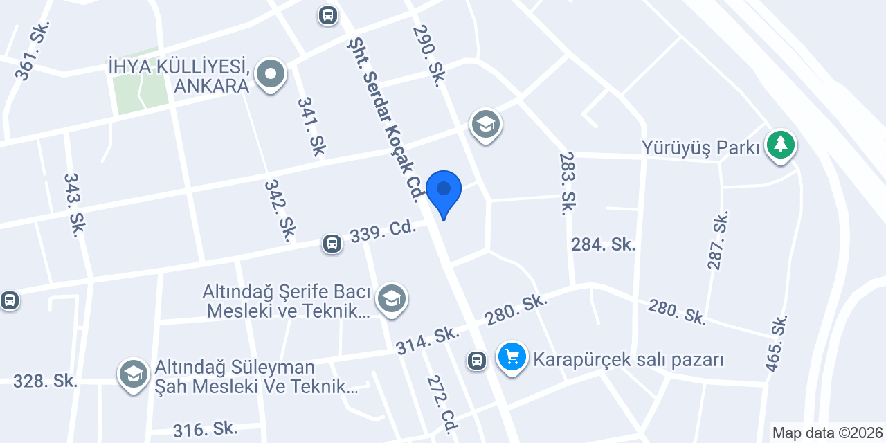 Karapürçek Simit Cafe konumu