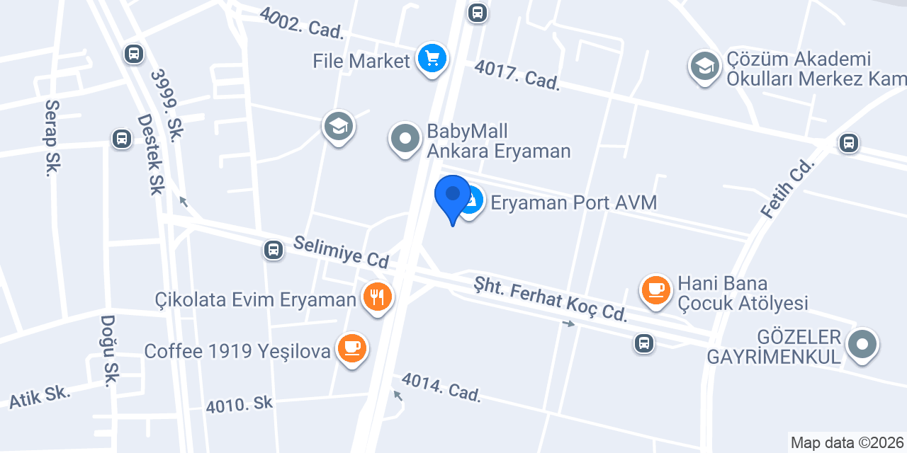Bonavias Eryaman konumu