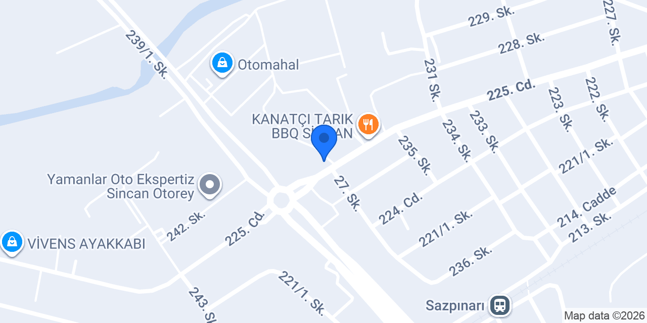 YALÇIN İNŞAAT YAPI MALZEMELERİ LTD.ŞTİ. konumu
