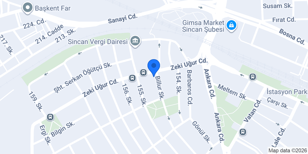 Cengiz GÜLER Sürüş Akademisi konumu