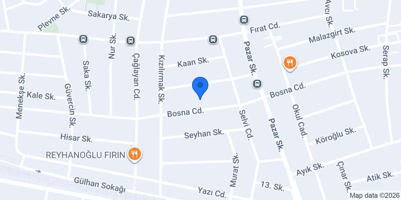 MG Inşaat Dekorasyon konumu