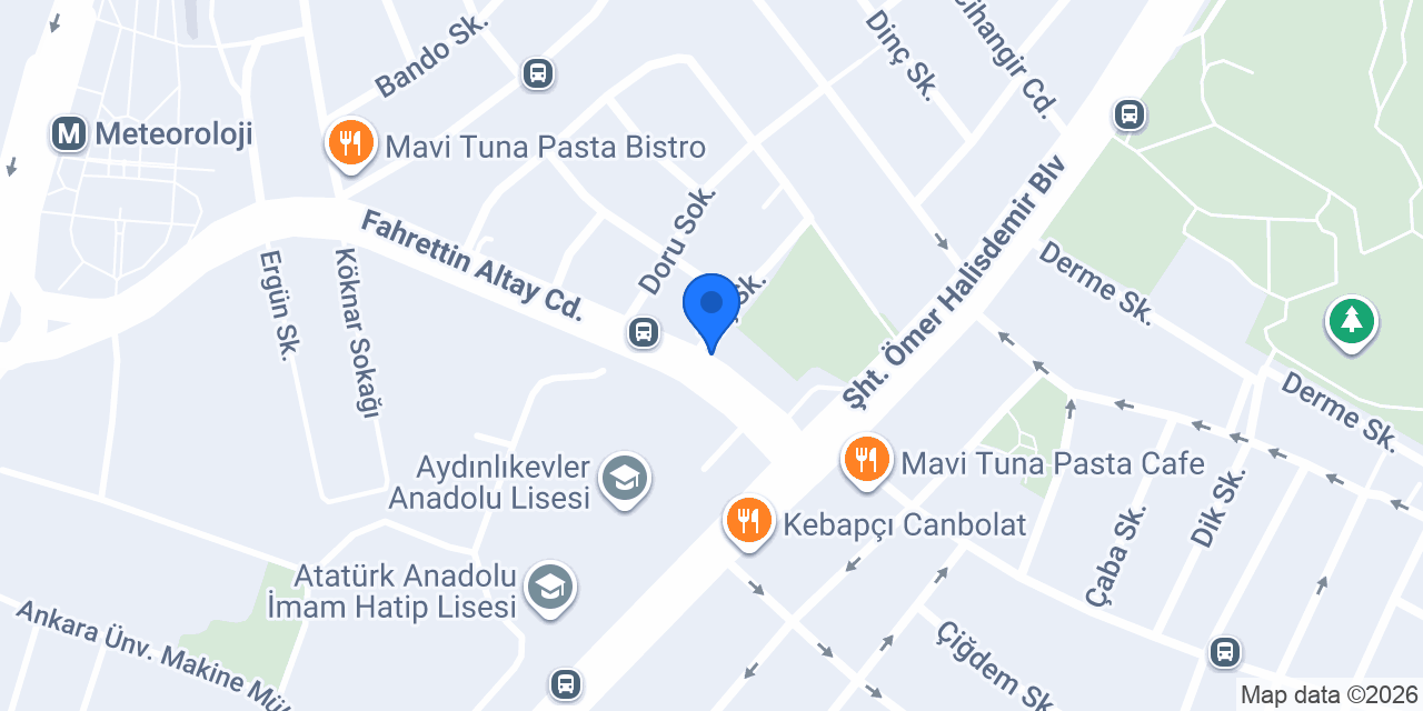 Özen Garage Oto Lastik konumu