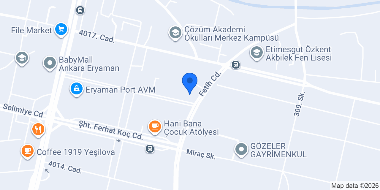 MUSLAS OTO LASTİK konumu