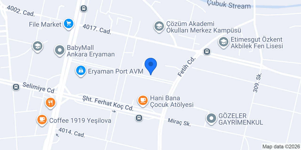 SEKİZLER HIRDAVAT / YAPI MARKET konumu