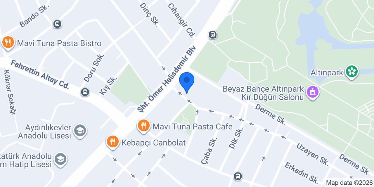Caner Kuru Temizleme konumu