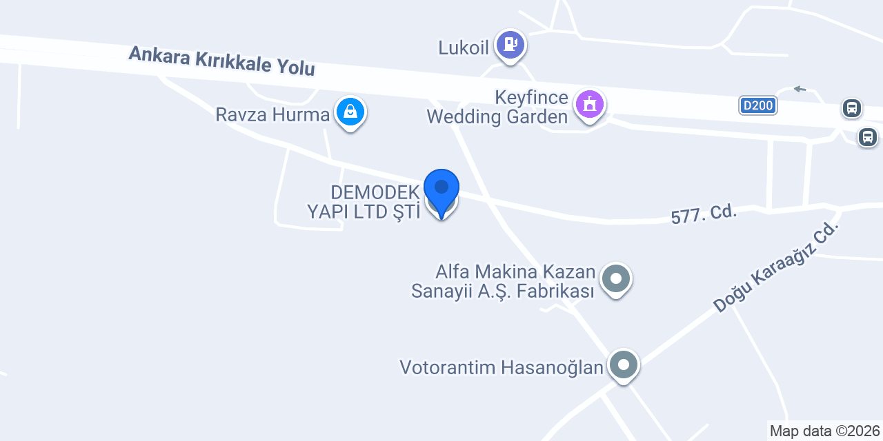 DEMODEK YAPI LTD ŞTİ konumu