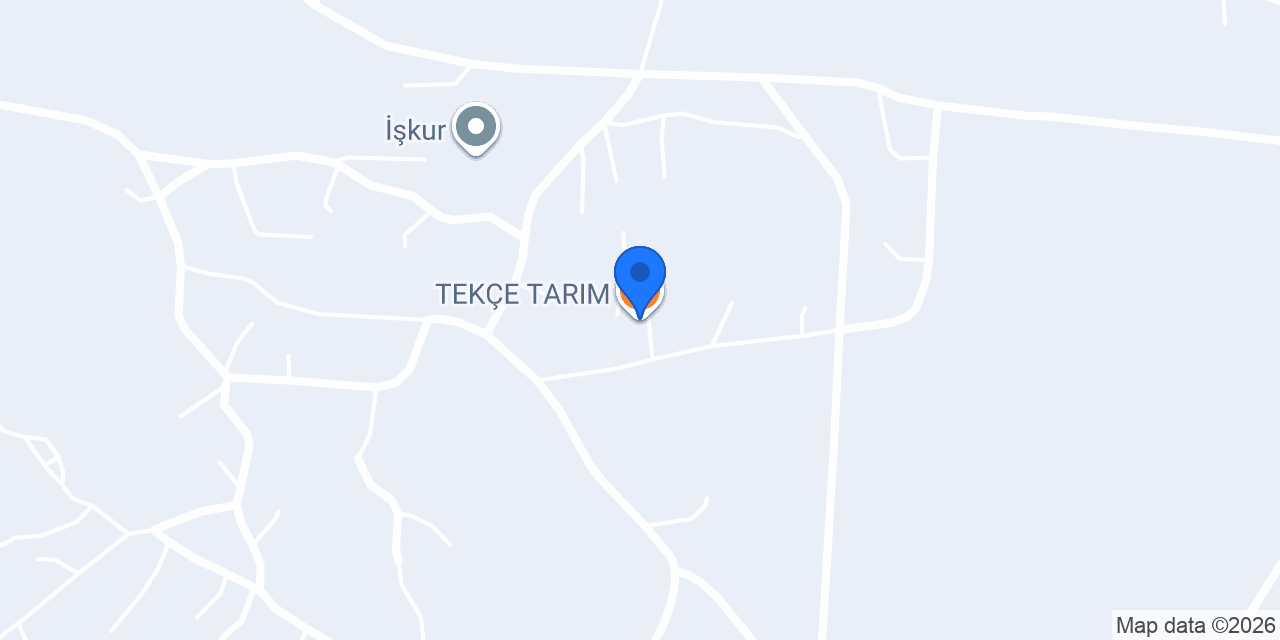 TEKÇE TARIM konumu