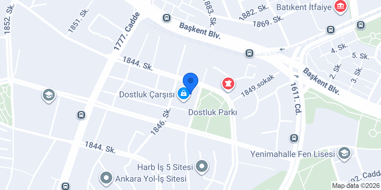 Asrın Eczanesi konumu