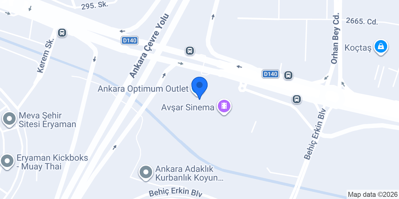 Mavi - Ankara Optimum konumu